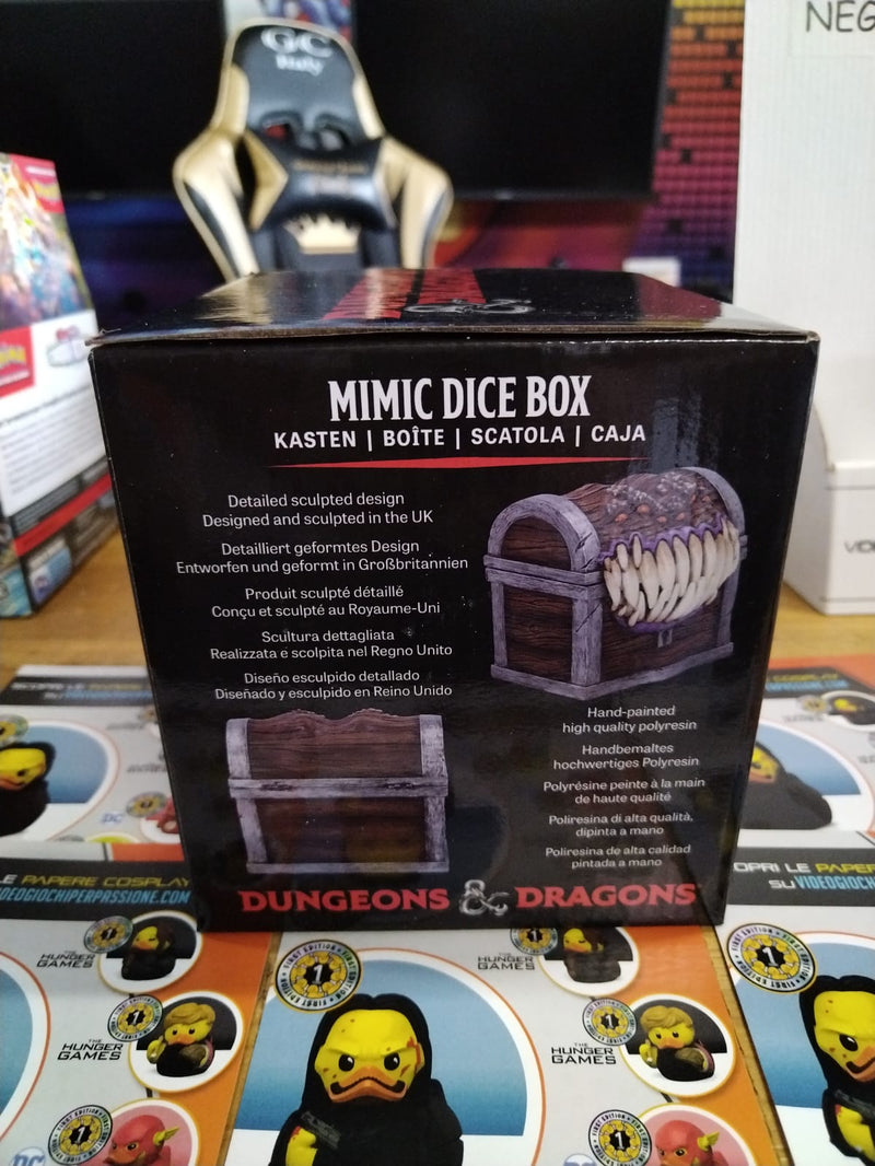 Dungeons & Dragons Mimic Dice Box, Resina, Licenza Ufficiale (9573971591504)