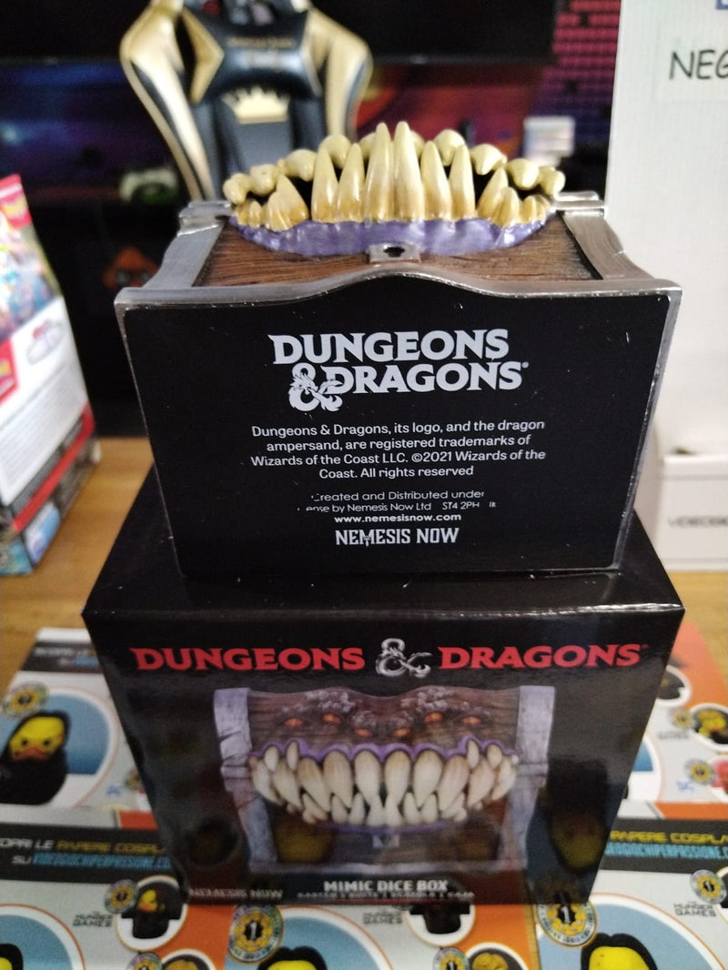 Dungeons & Dragons Mimic Dice Box, Resina, Licenza Ufficiale (9573971591504)