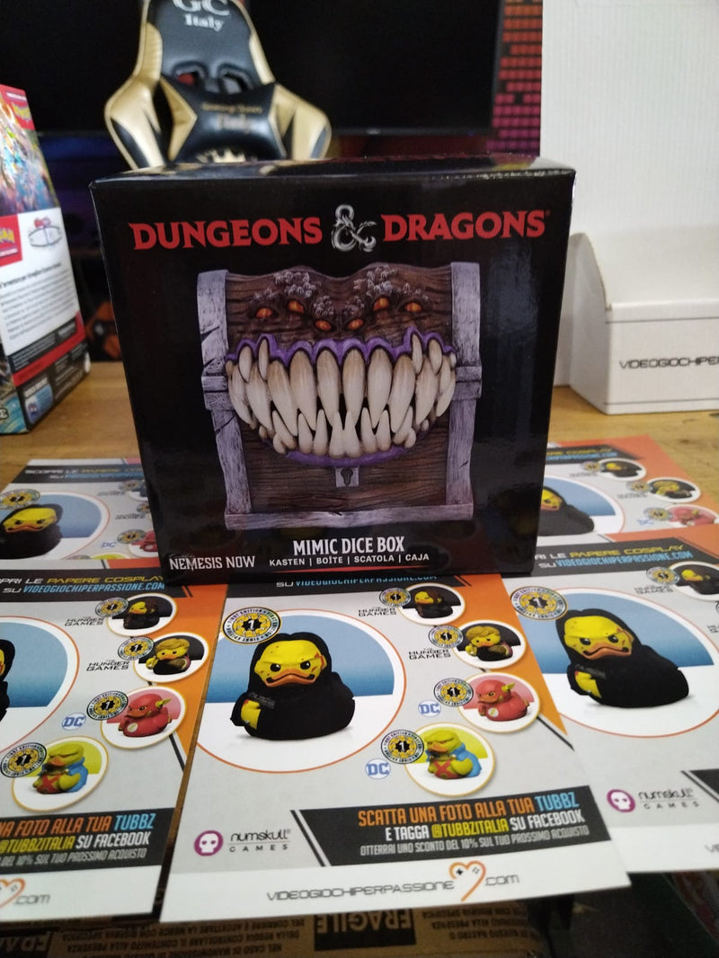 Dungeons & Dragons Mimic Dice Box, Resina, Licenza Ufficiale (9573971591504)