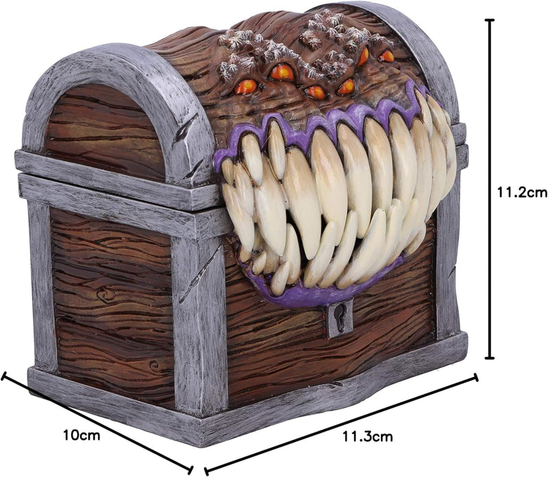 Dungeons & Dragons Mimic Dice Box, Resina, Licenza Ufficiale (9573971591504)