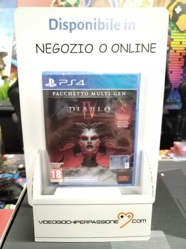 Diablo 4 Playstation 4 Edizione Europea (8048533078318)