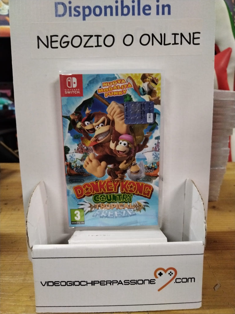 Donkey Kong Country: Tropical Freeze Nintendo Switch  Edizione ITALIANA (8775054524752)