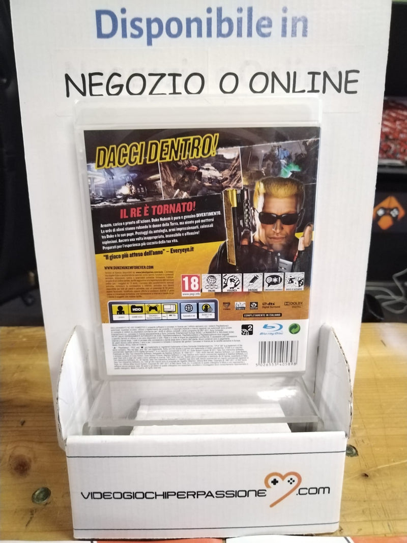 DUKE NUKEM FOREVER PS3 (usato garantito)(versione italiana) (9538443084112)