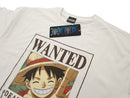 T-Shirt One Piece - Wanted - Monkey D. Luffy (6793129951286)