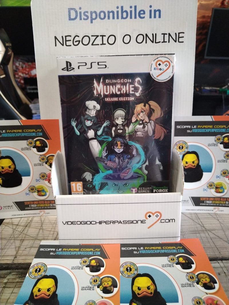 Dungeon Munchies Deluxe Edition Playstation 5 Edizione Europea (9058867020112)