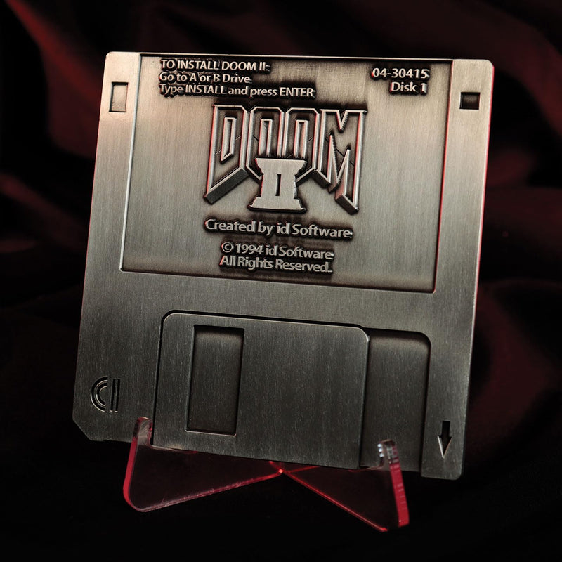 Doom II - Floppy Disk in metallo, edizione limitata - FaNaTtik (10263925522768)