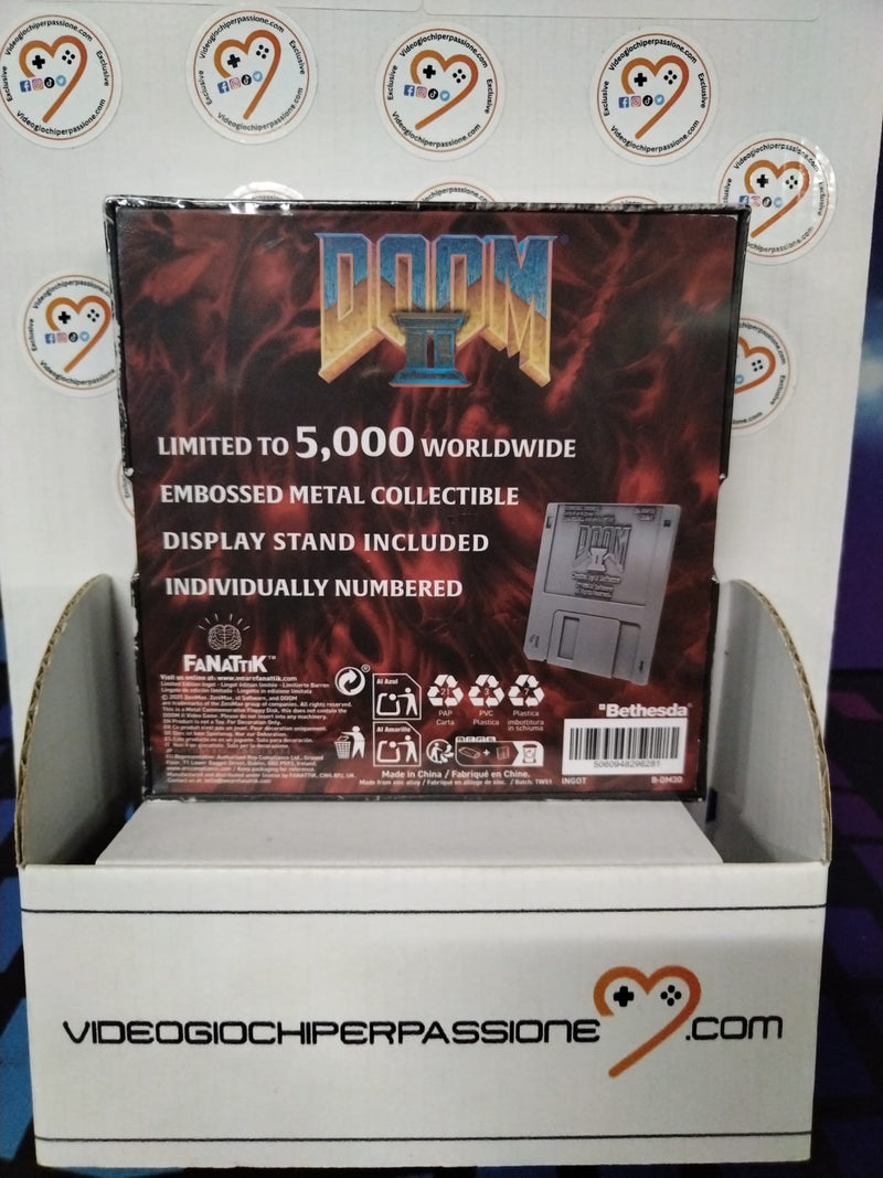 Doom II - Floppy Disk in metallo, edizione limitata - FaNaTtik (10263925522768)