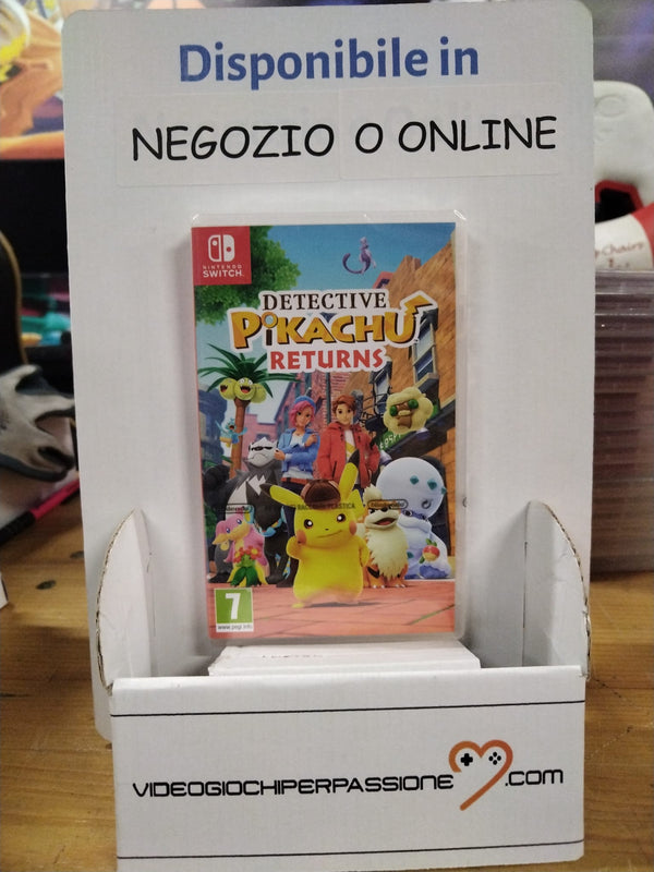 Detective Pikachu Il Ritorno Nintendo Switch [PREORDINE] (8592375415120)