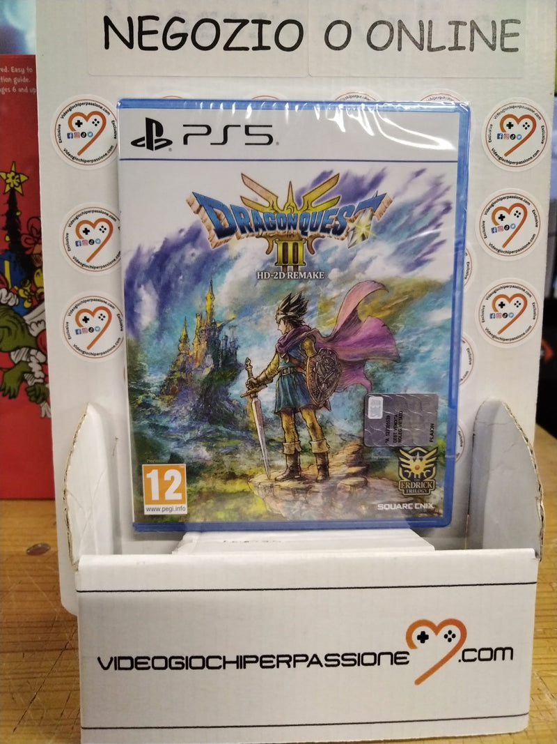 Dragon Quest III HD-2D Remake Playstation 5 EDIZIONE ITALIANA (9307654947152)