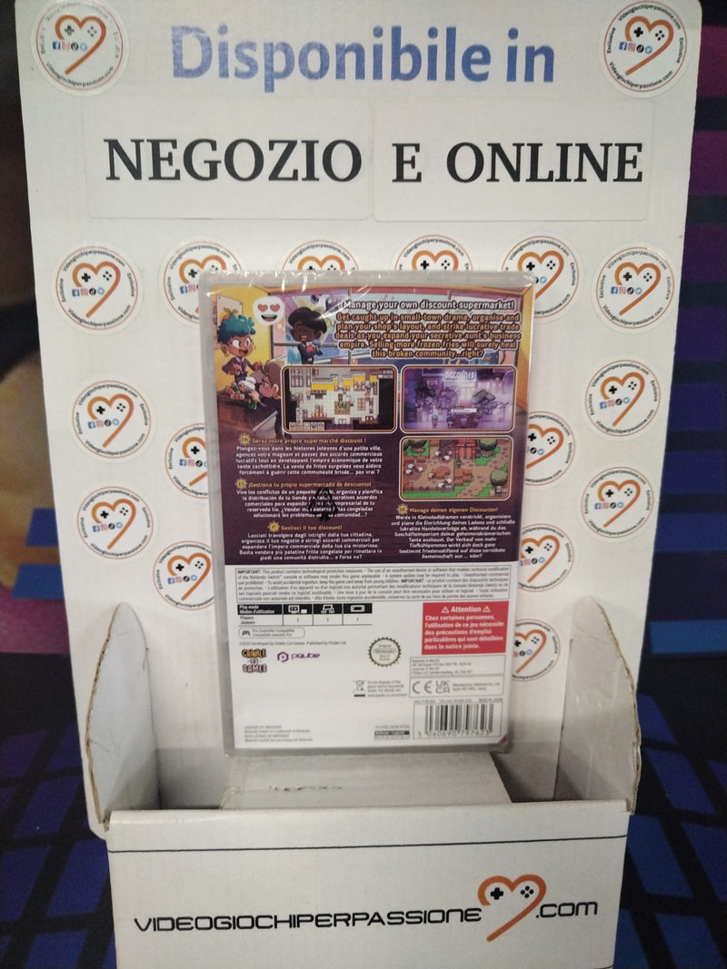 Discounty Nintendo Switch Edizione Europea [PRE-ORDINE] (9725546692944)