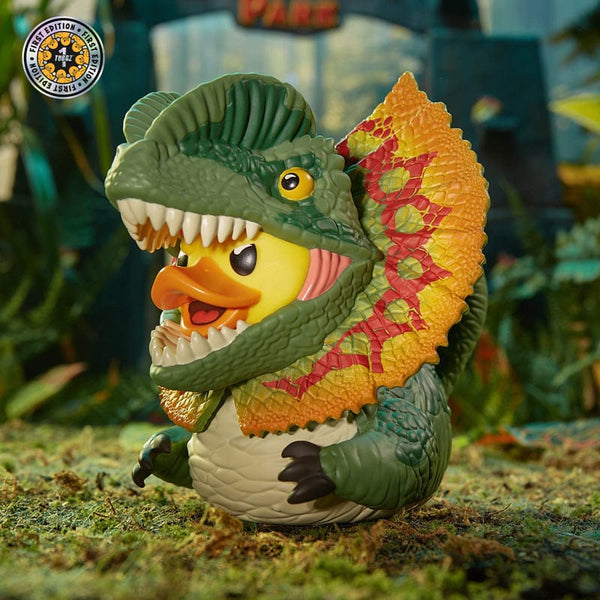 Official Jurassic Park Dilophosaurus TUBBZ Cosplaying Duck Collectable [PRE-ORDER] (8521449996624)
