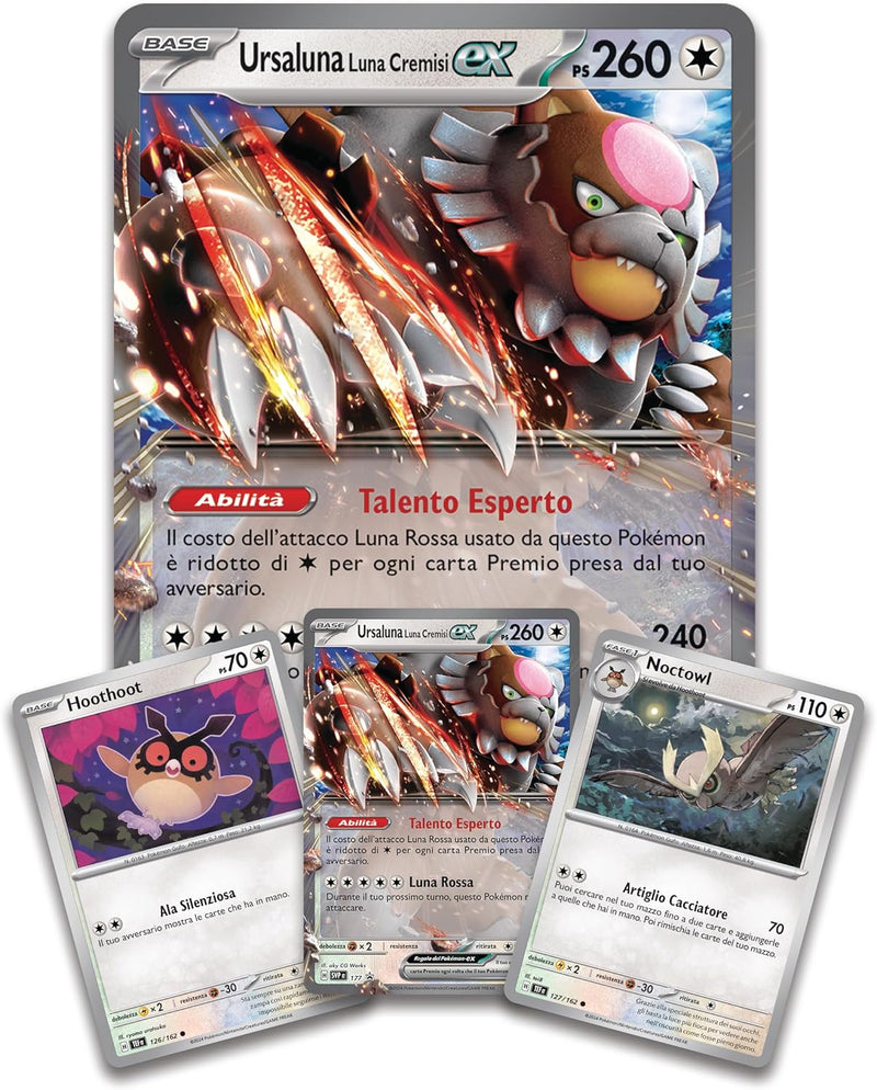 Pokemon Collezione Ex Box Ursaluna Lunacremisi EX [PRE-ORDER] (9574627377488)