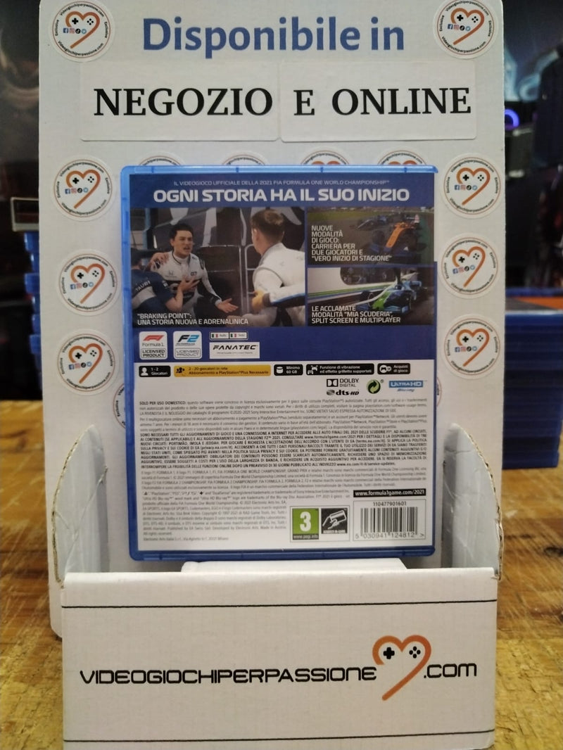 F1 2021  Playstation 5 (usato garantito)(versione italiana) (10162397938000)