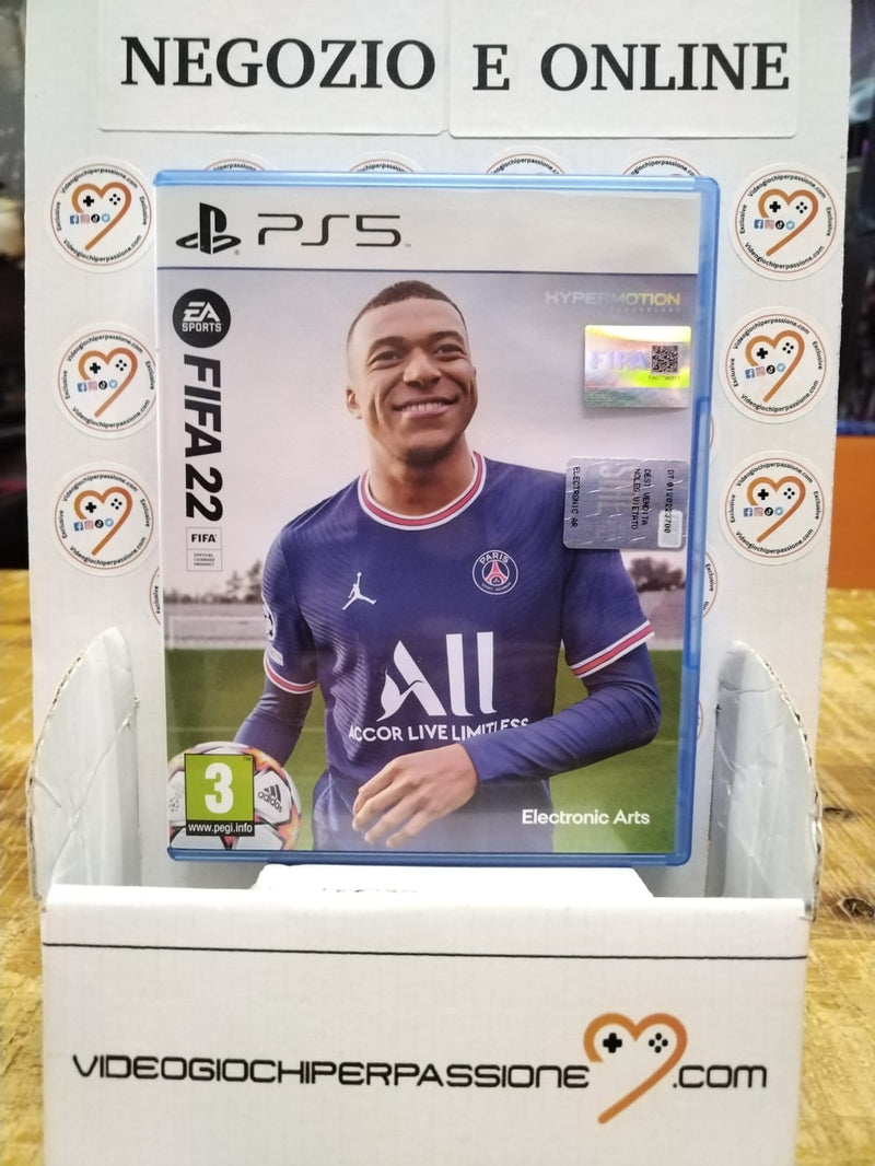 FIFA 22 PS5 (usato garantito)(versione ita. ) (10162124882256)