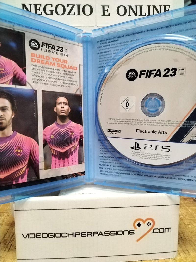 FIFA 23 Playstation 5 Edizione Europea (usato garantito) (10161890853200)