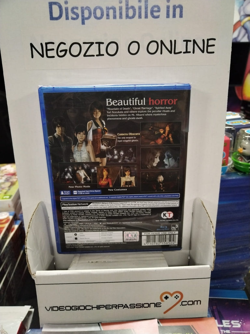 Fatal Frame: Maiden of Black Water Playstation 4 Edizione Asiatica (6654672666678)