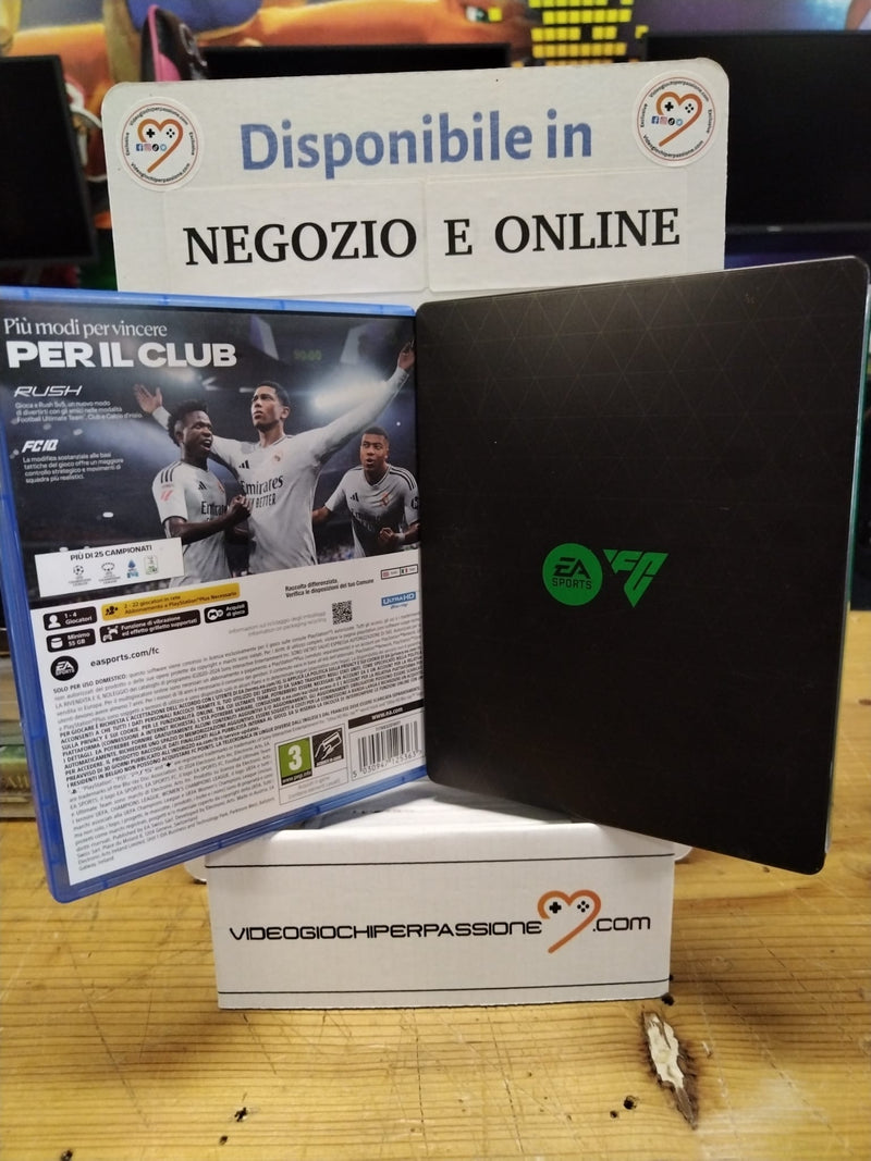 EA Sports FC 25 PS5 +Steelbook(usato garantito)(versione italiana) (10132167688528)