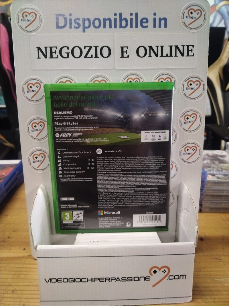 EA sports FS 24 Xbox serie X- Xbox One (usato garantito)(versione ita.) (10132179681616)