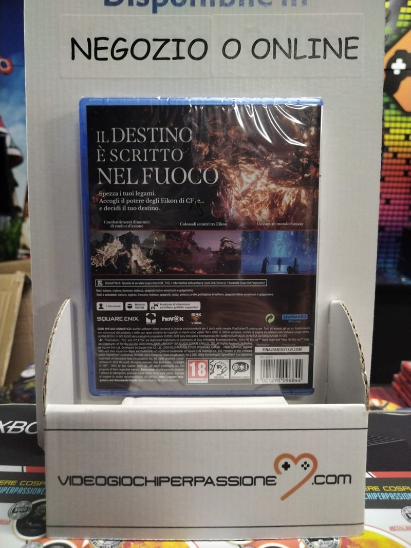 Final Fantasy XVI - 16 Playstation 5 Edizione Italiana (8045500334382)