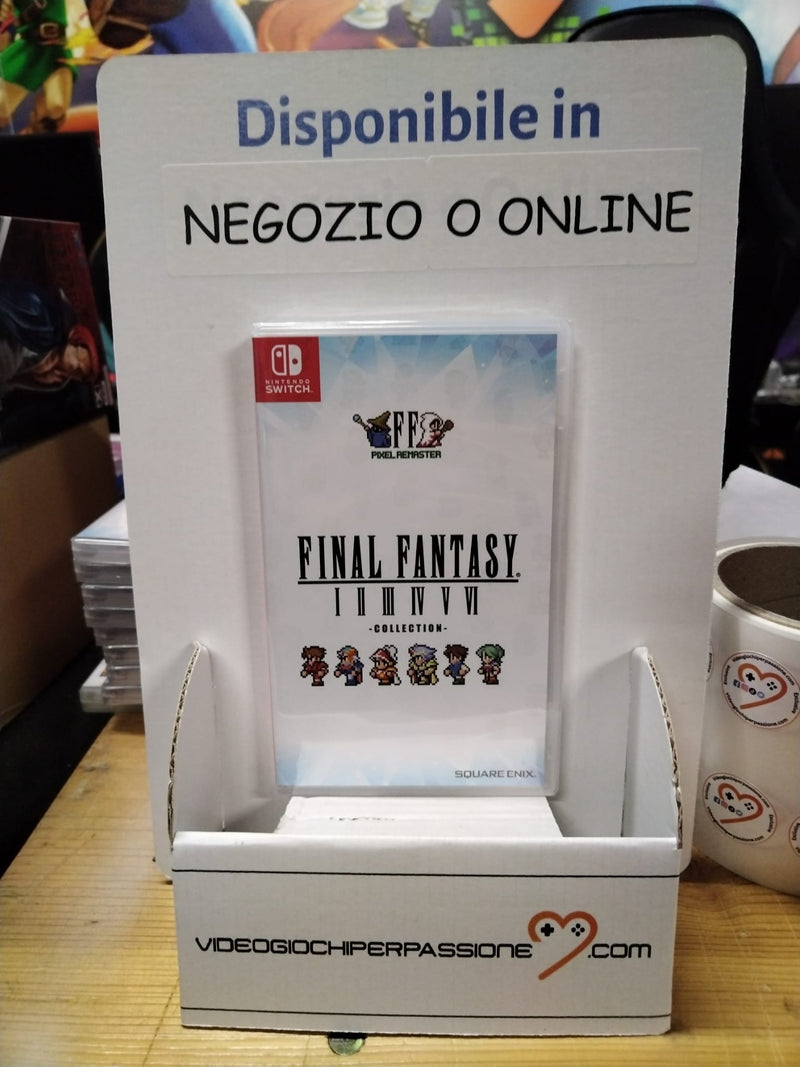 Final Fantasy Pixel Remaster (contiene FF 1,2,3,4,5 E 6) Nintendo Switch Edizione Asiatica (8141110935854)