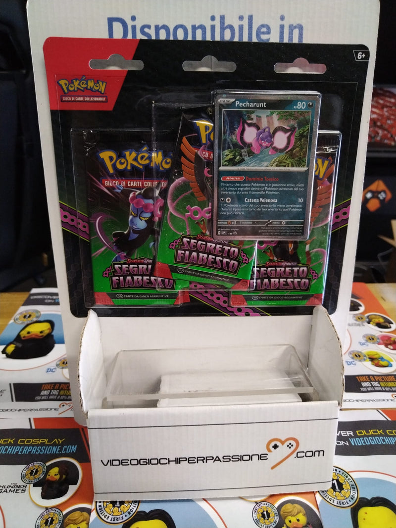 Pokemon Segreto Fiabesco Blister 3 Buste + 1 Card Edizione Italiana (9529591759184)