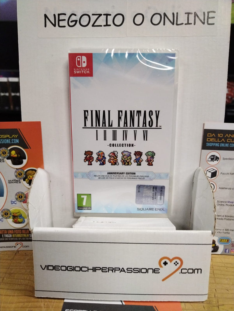 Square Enix - Final Fantasy I-VI Collection Anniversary Edition Nintendo Switch Edizione Italiana (9546895196496)