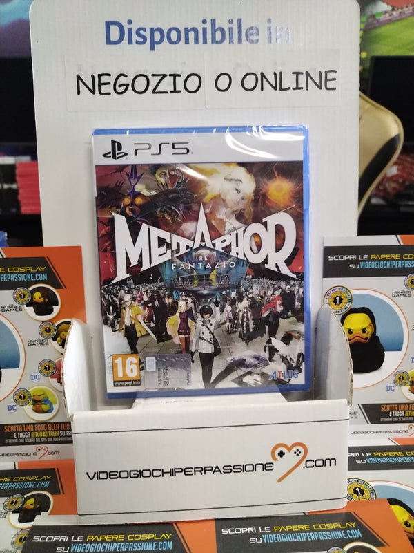 Metaphor ReFantazio Playstation 5 SteelBook Edition  Edizione ITALIANA (copia) (9613726744912)