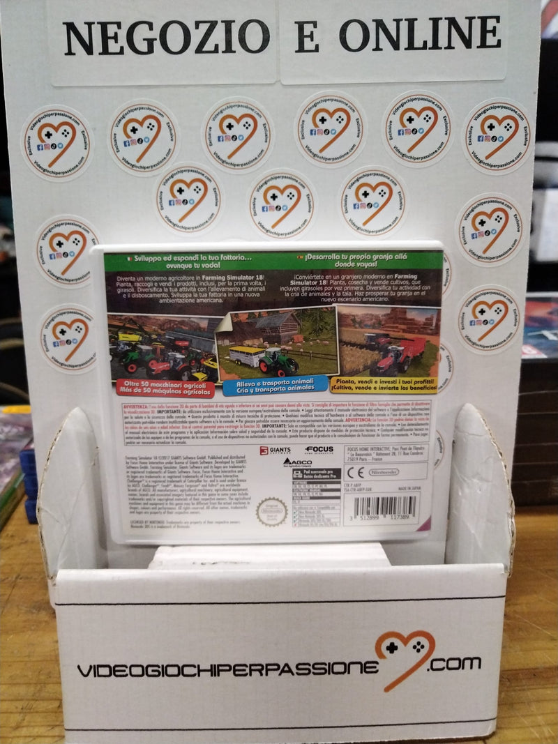 Farming Simulator 18 NINTENDO 3DS (usato garantito)(versione ita.) (10132963459408)