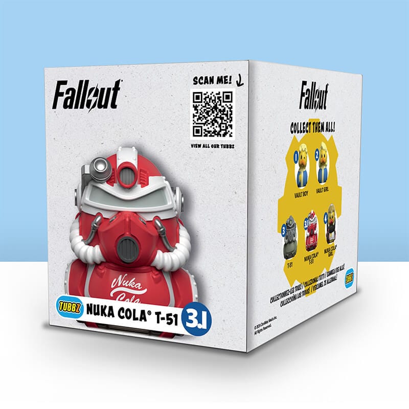 Fallout Nuka-Cola T-51 TUBBZ Cosplaying Duck da collezione (copia) (9238613950800)