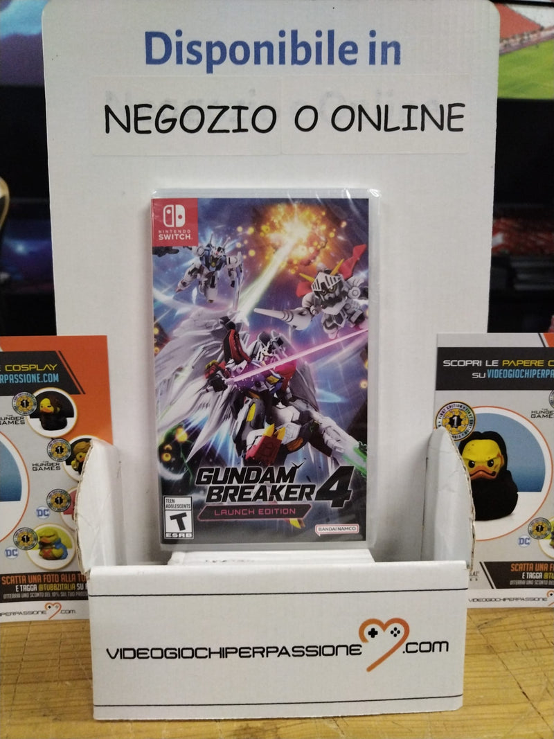 Gundam Breaker 4 Launch Edition Nintendo Switch - Edizione Americana (9565923017040)