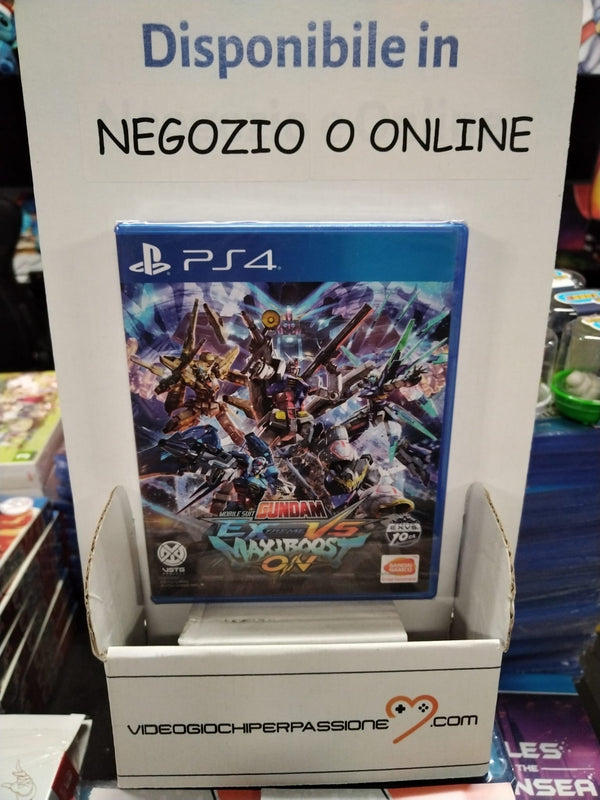 MOBILE SUIT GUNDAM: EXTREME VS. MAXIBOOST ON PS4 -SOTTOTITOLI: INGLESE (6657490681910)