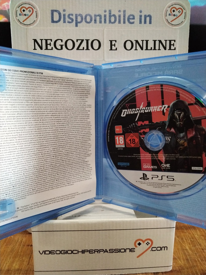 Ghostrunner  Playstation 5 (usato garantito)(versione europea) (10164544667984)