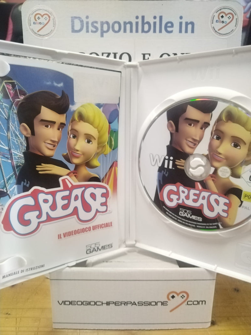 Grease il Videogioco ufficiale -Nintendo WII- (usato garantito)(versione italiana) (10131837813072)