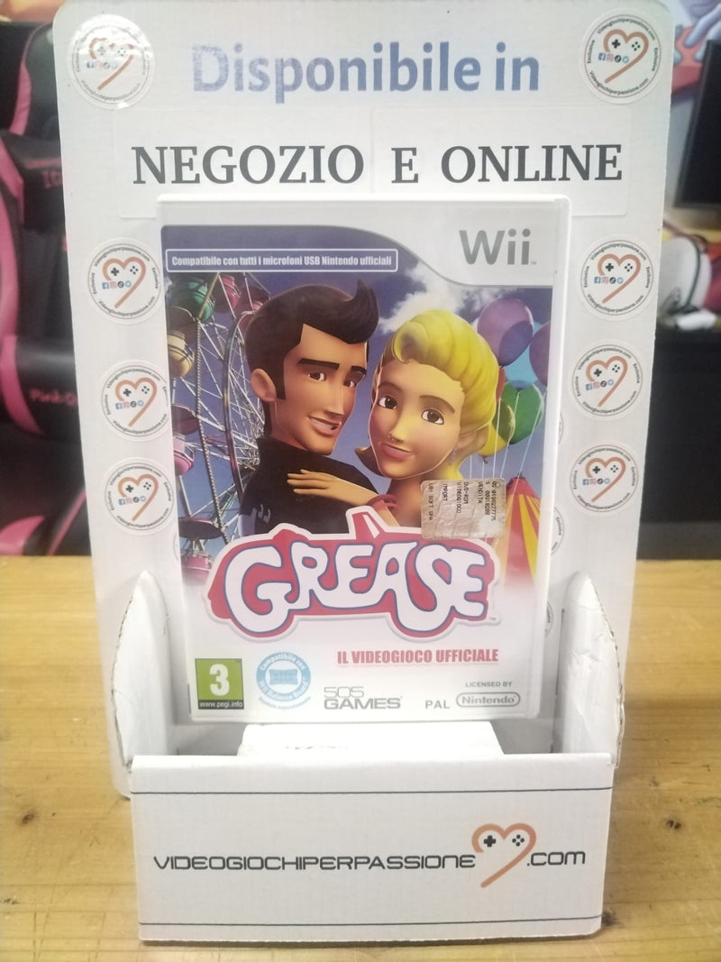 Grease il Videogioco ufficiale -Nintendo WII- (usato garantito)(versione italiana) (10131837813072)