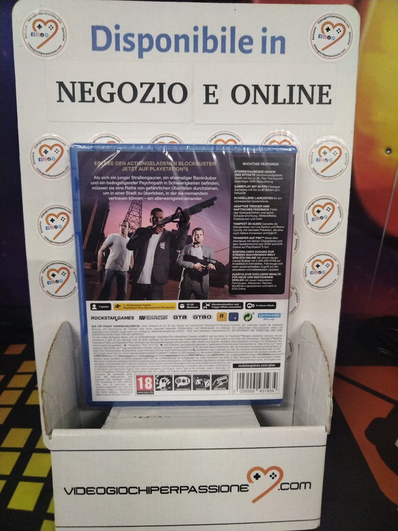 GTA 5 -Grand Theft Auto V-PLAYSTATION 5