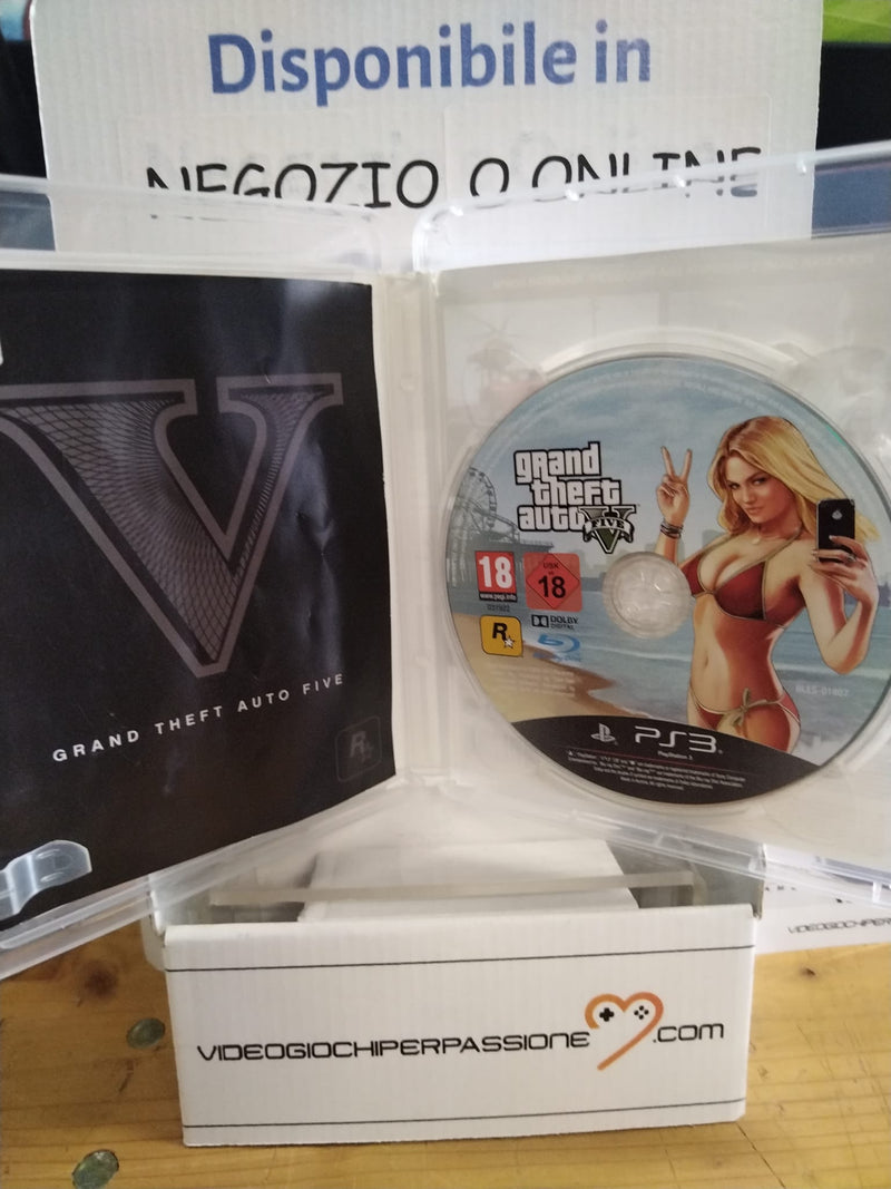 Grand Theft Auto V -GTA 5 PS3 (usato garantito)(versione italiana) (8139710988590)