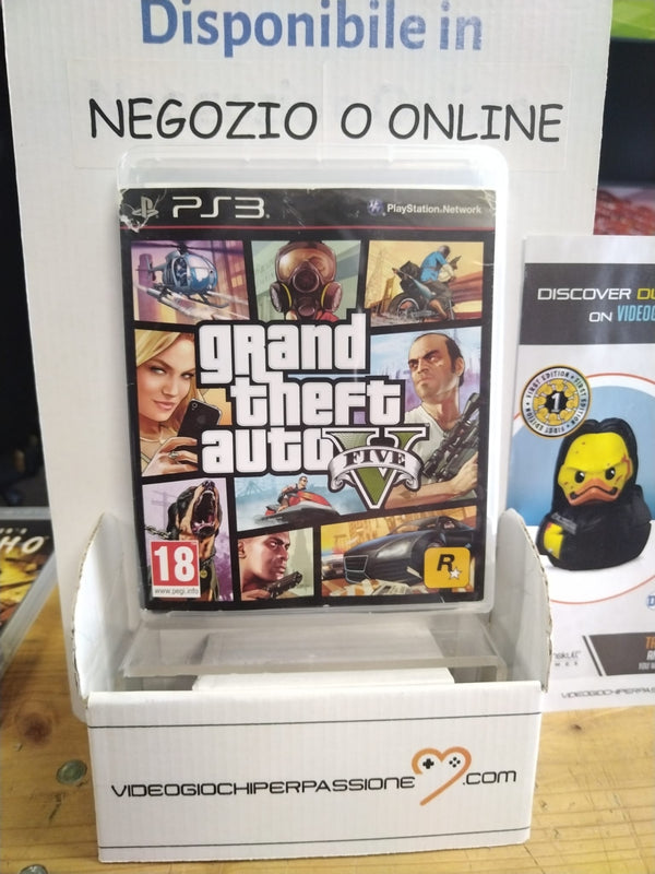 Grand Theft Auto V -GTA 5 PS3 (usato garantito)(versione italiana) (8139710988590)