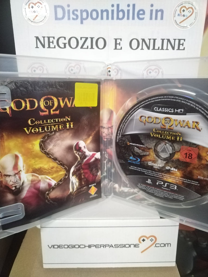 God of War Collection volume II PS3 (usato garantito)(versione italiana) (10127454536016)