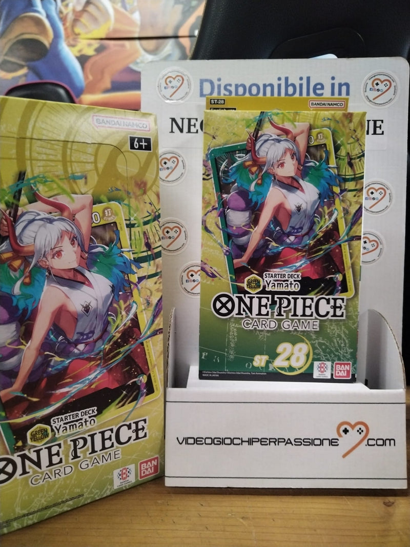 One Piece Card Game - Starter Deck -ST-28-Green Yellow- Yamato (10126749040976)