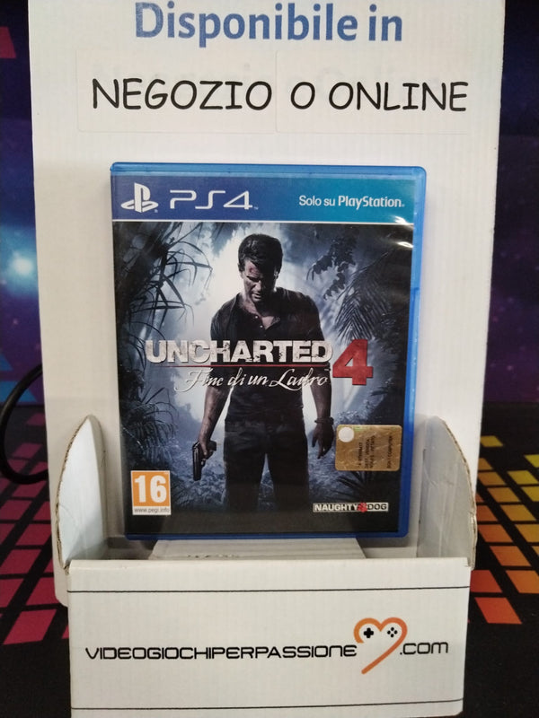 UNCHARTED 4:fine di un ladro PS4 (usato garantito)(versione italiana) (4735796019254)