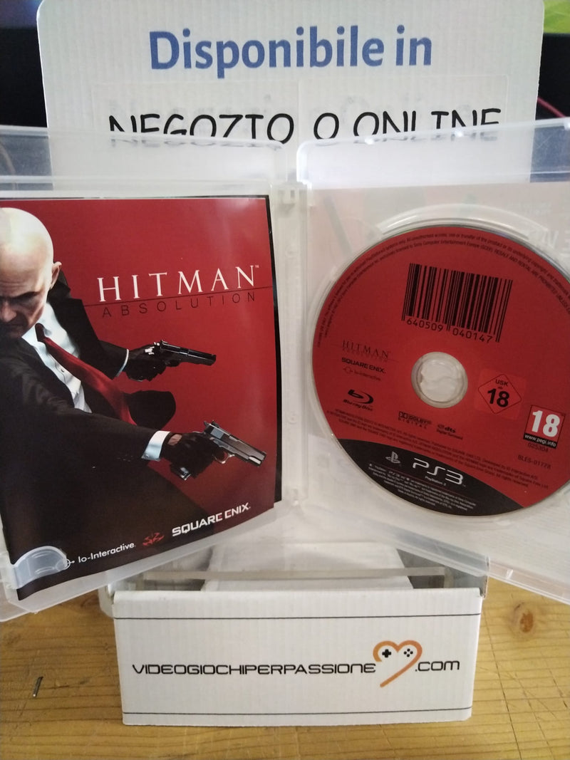 HITMAN ABSOLUTION ESSENTIALS PLAYSYATION 3 EDIZIONE ITALIANA (4538005291062)