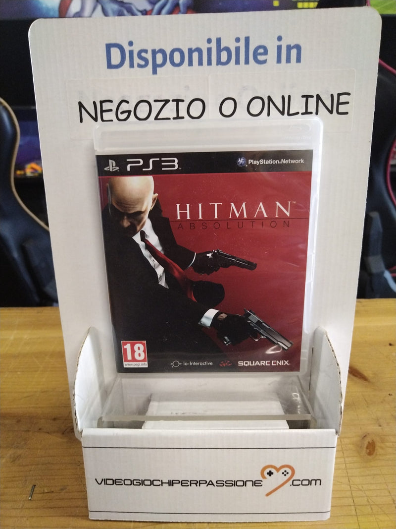 HITMAN ABSOLUTION ESSENTIALS PLAYSYATION 3 EDIZIONE ITALIANA (4538005291062)