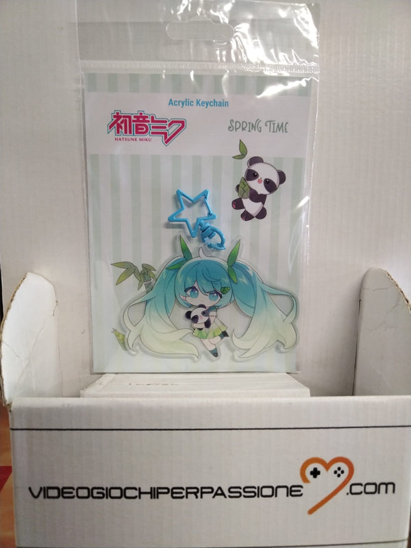 HATSUNE MIKU  SPRING TIME PORTACHIAVI IN ACRILICO (9595287273808)