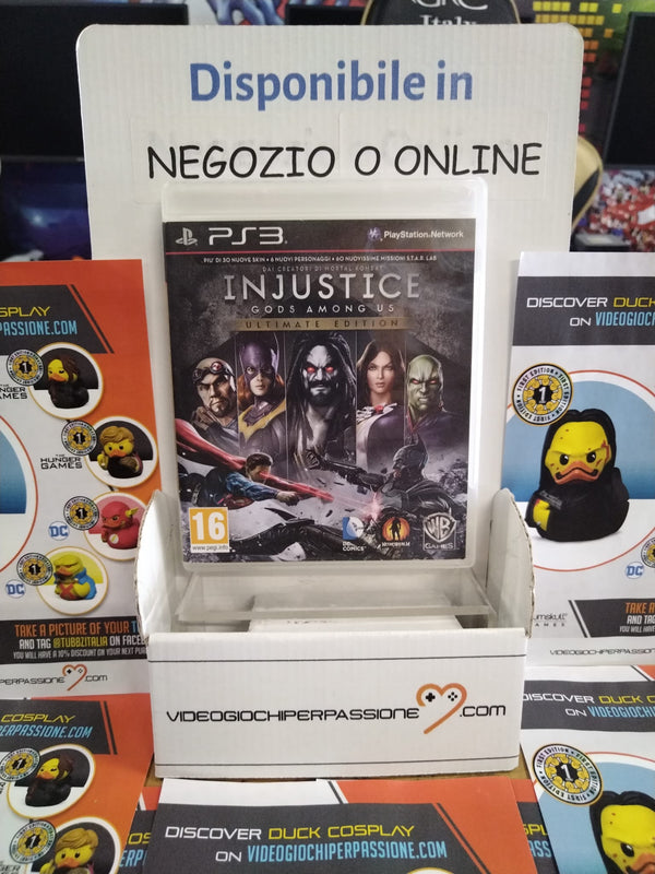 Injustice Gods Among us Ultimate Edition Ps3 (usato garantito)(versione ita.) (9541696389456)