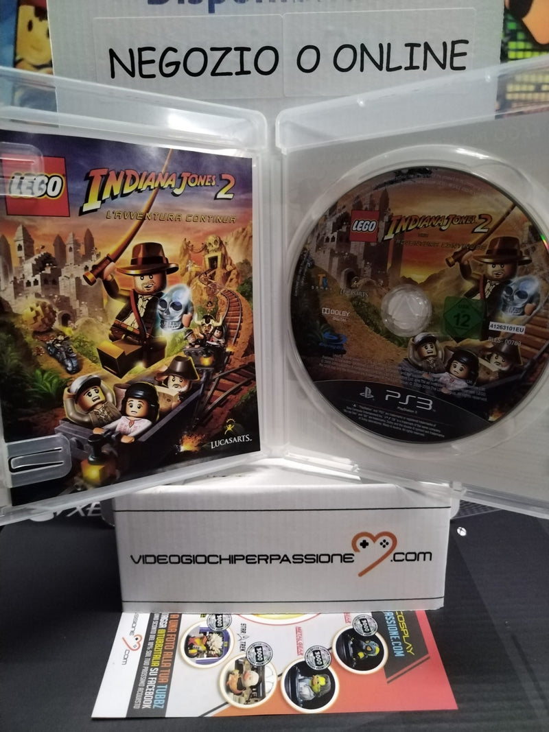 LEGO INDIANA JONES 2 L'AVVENTURA CONTINUA PS3 (usato)(versione ita.)