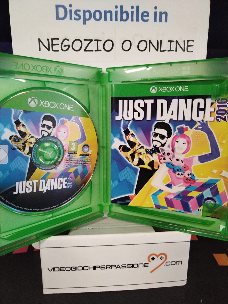 JUST DANCE 2016 WII U NINTENDO (versione italiana)(usato garantito) (copia) (9304617189712)