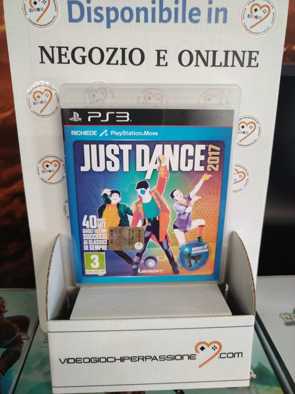 Just Dance 2017 PS3 (usato garantito)(versione italiana) (10136850399568)