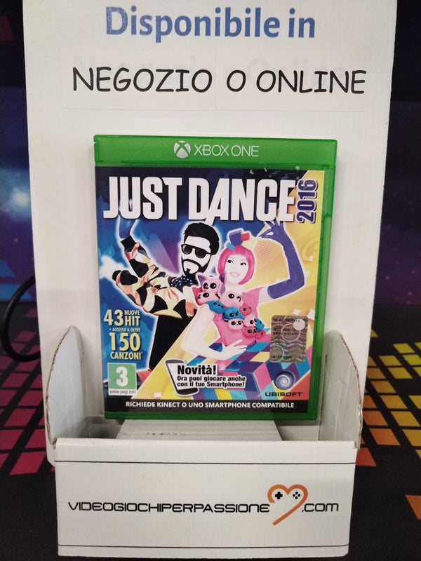 JUST DANCE 2016 WII U NINTENDO (versione italiana)(usato garantito) (copia) (9304617189712)