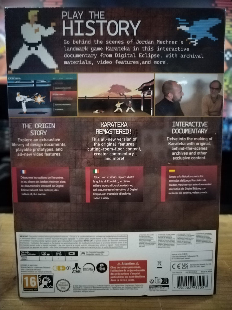 The Making Of Karateka Nintendo Switch Deluxe Edition Edizione Europea (9795880485200)