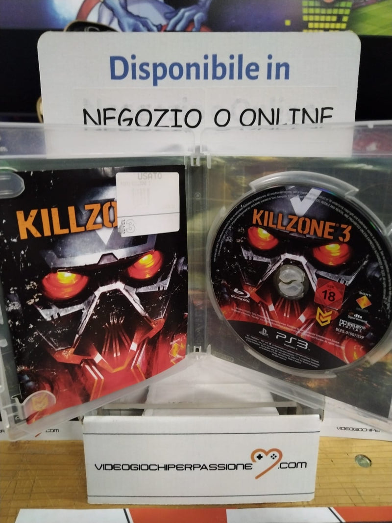 KILLZONE 3 PS3 (usato garantito)(versione ita.) (9542529417552)